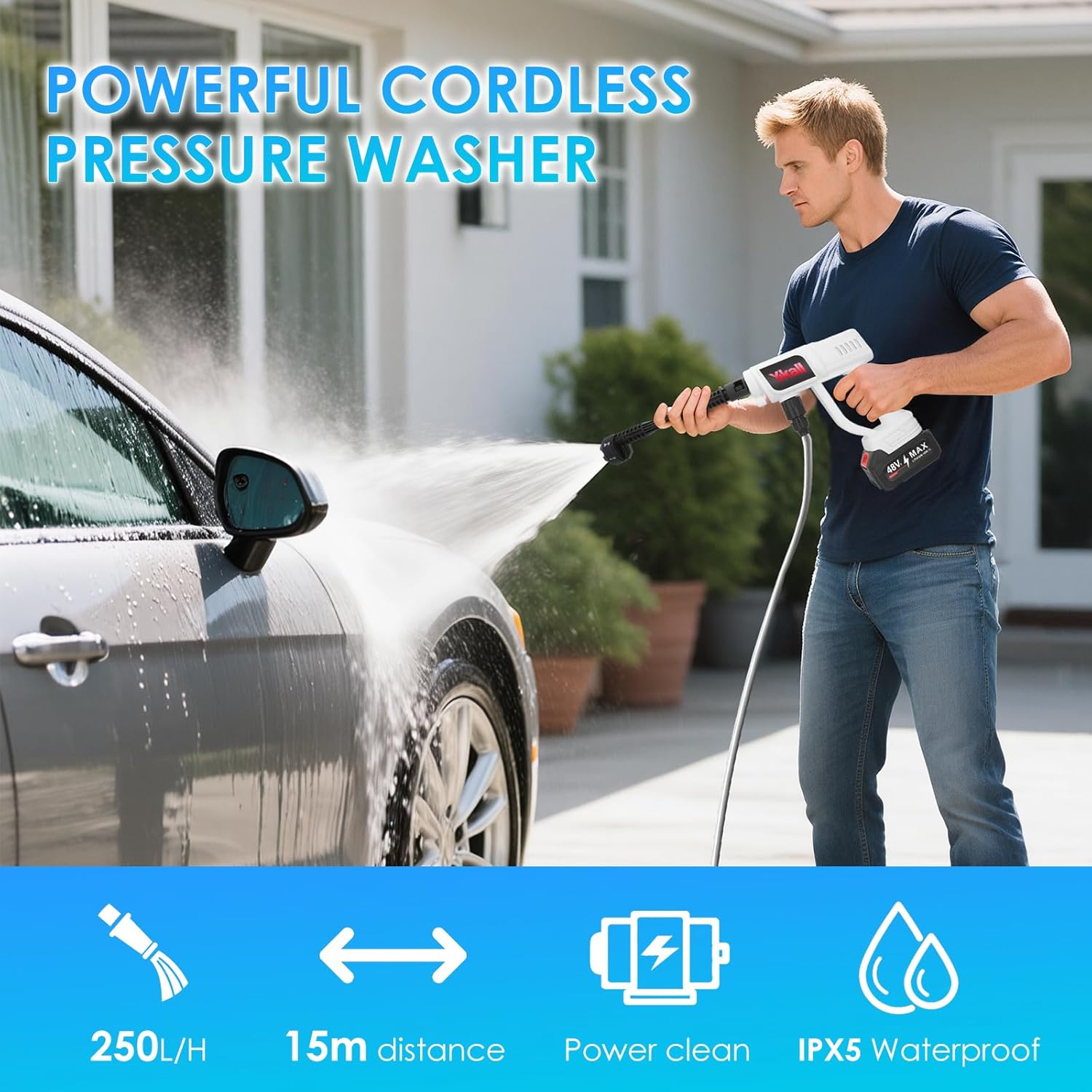 HIDROLAVADORA PORTÁTIL 288V