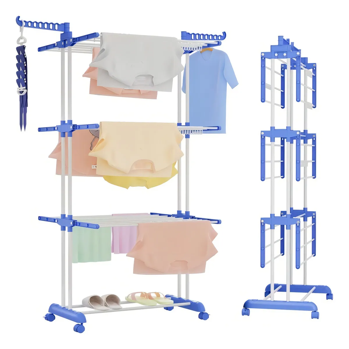 TENDEDERO DE ROPA PLEGABLE