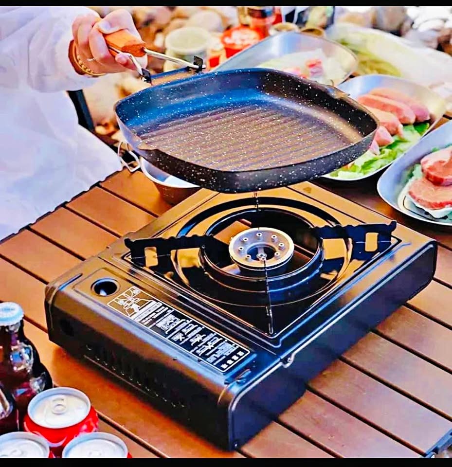 🔥🍳 COCINA A GAS PORTÁTIL 1 HORNILLA 🍳🔥